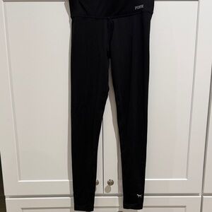 Victoria's Secret Pink Ultimate Black Leggings